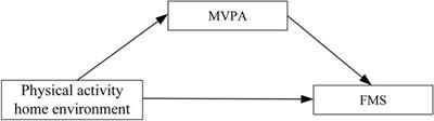Influence of physical activity home environment on fundamental movement skills development in Chinese preschoolers: mediating role of moderate-to-vigorous physical activity
